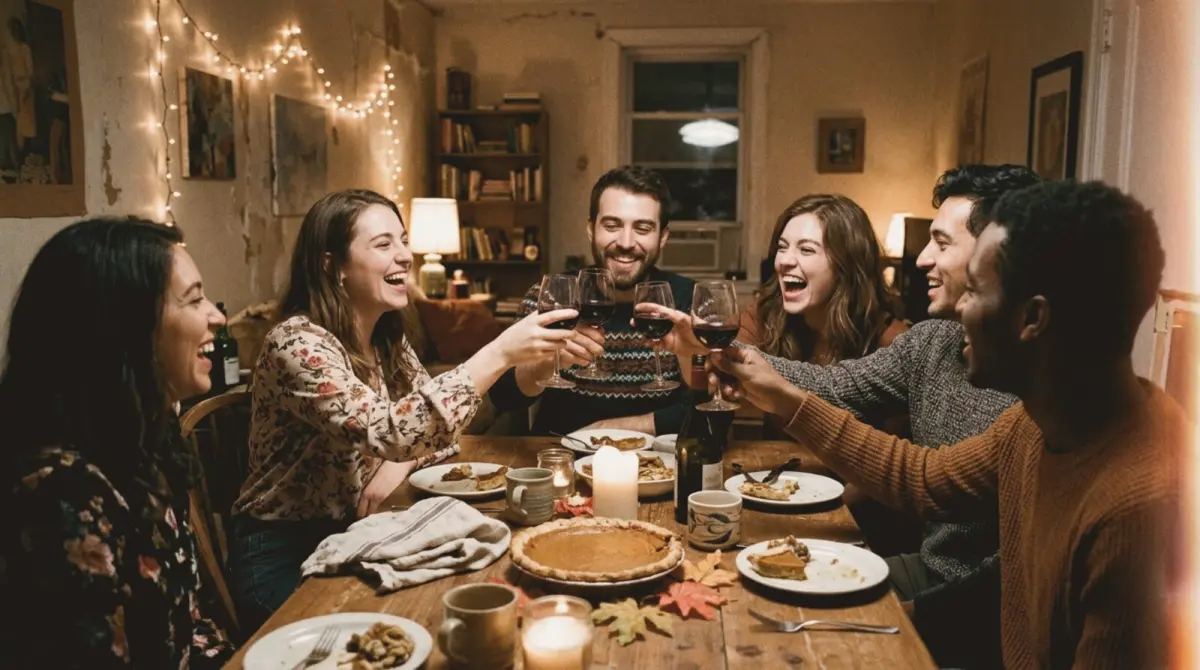 15 Friendsgiving photo ideas for a small apartment