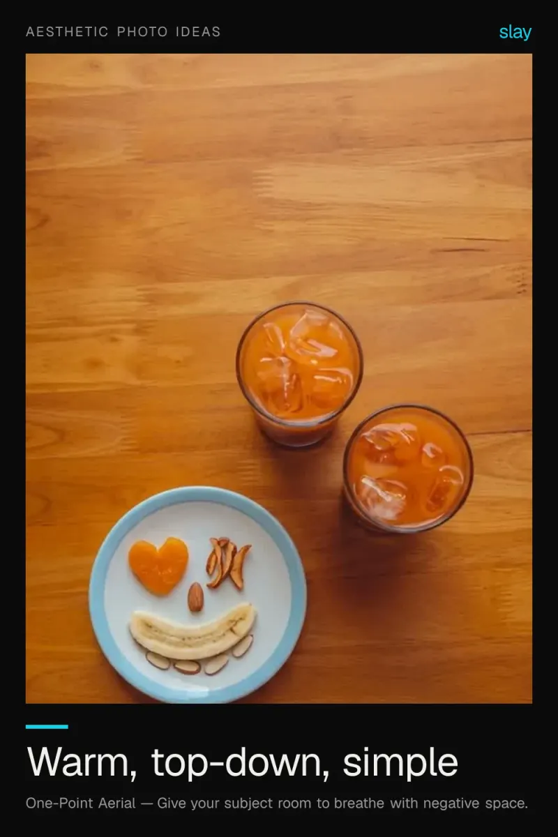 Warm Aesthetic Photo Ideas: Fruits, Wood and Daylight