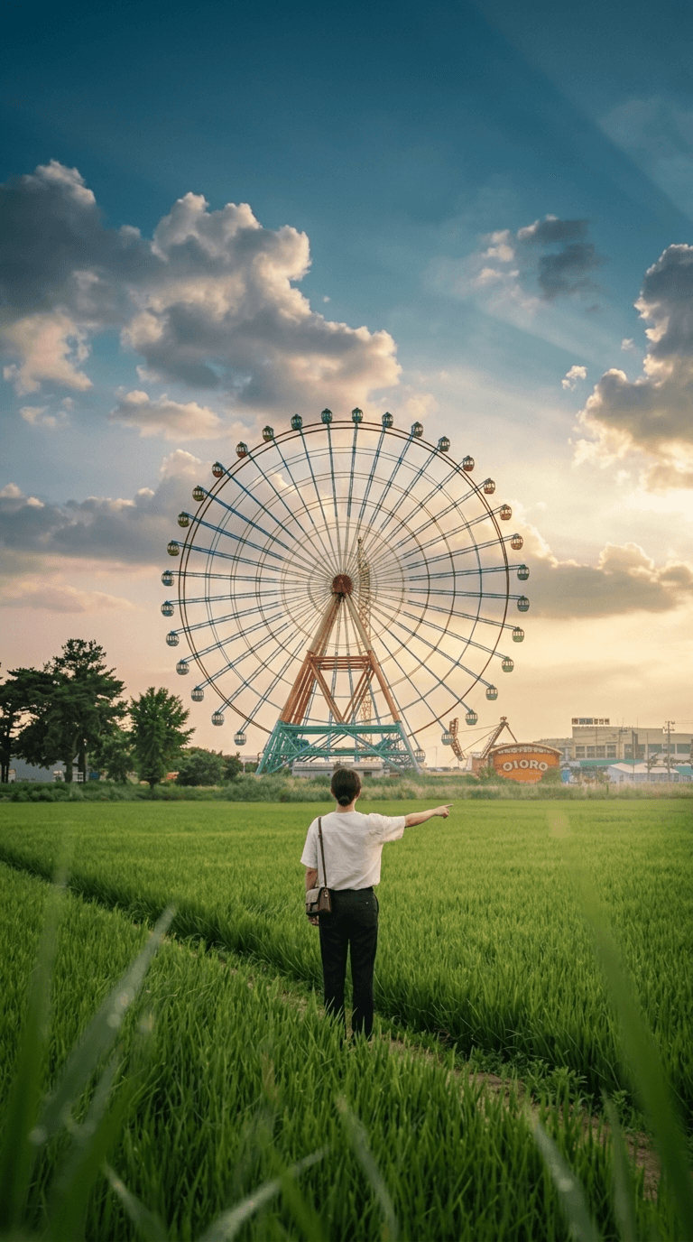Rule of thirds, but let the sky breathe