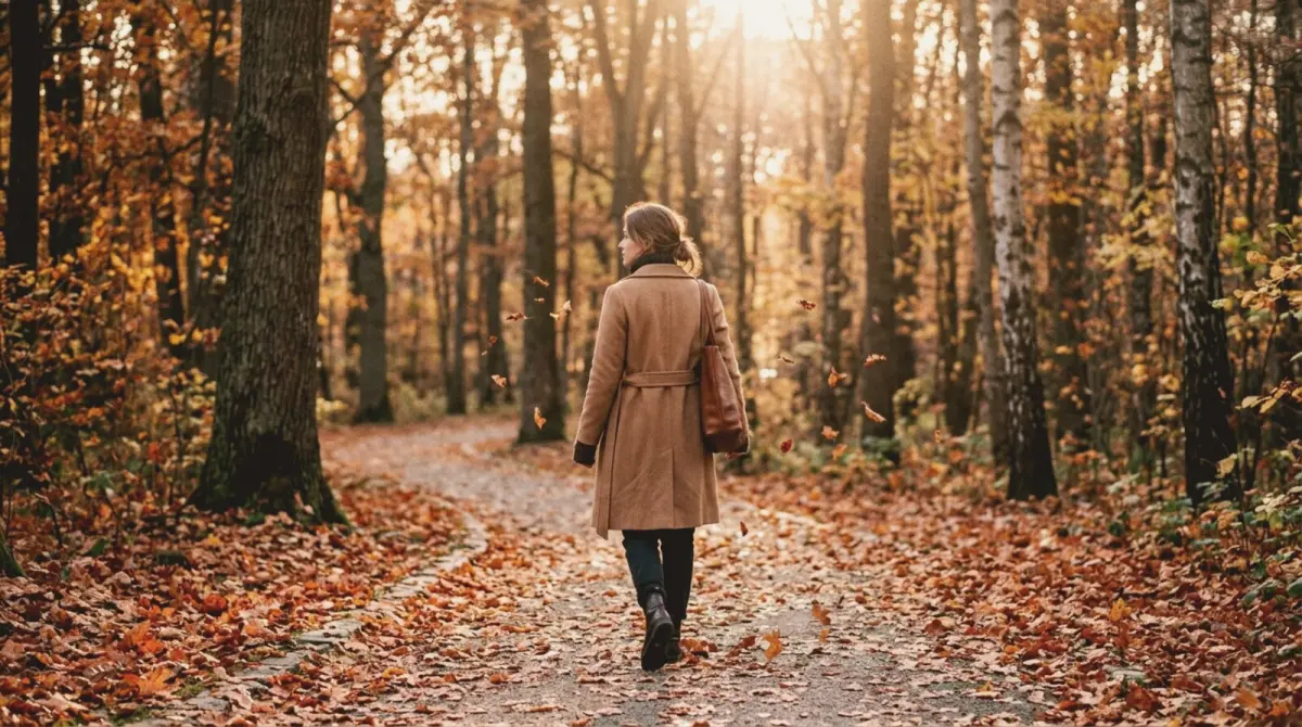 30 fall photoshoot ideas for iPhone (leaves, golden hour and cozy looks)