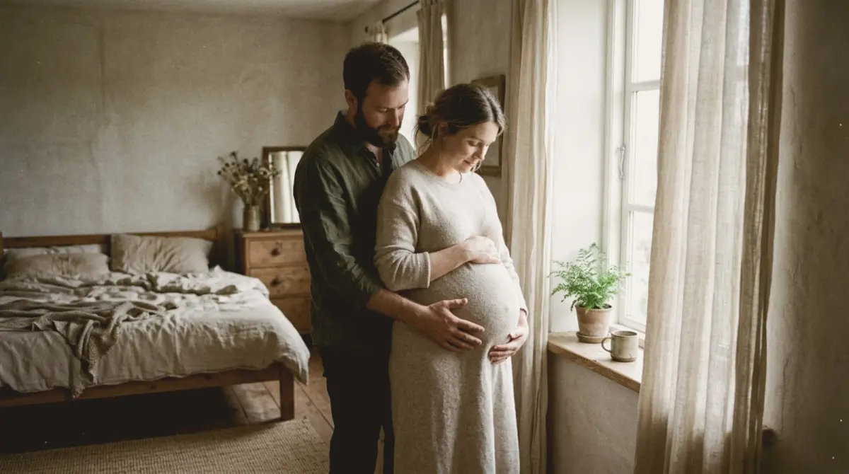 20 maternity photo poses (solo, with partner and family)