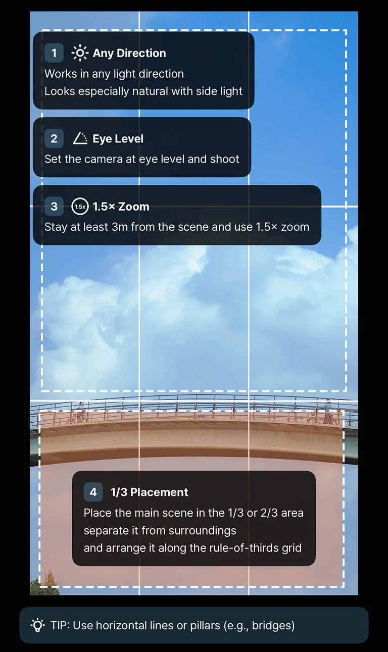 One-Third composition guide