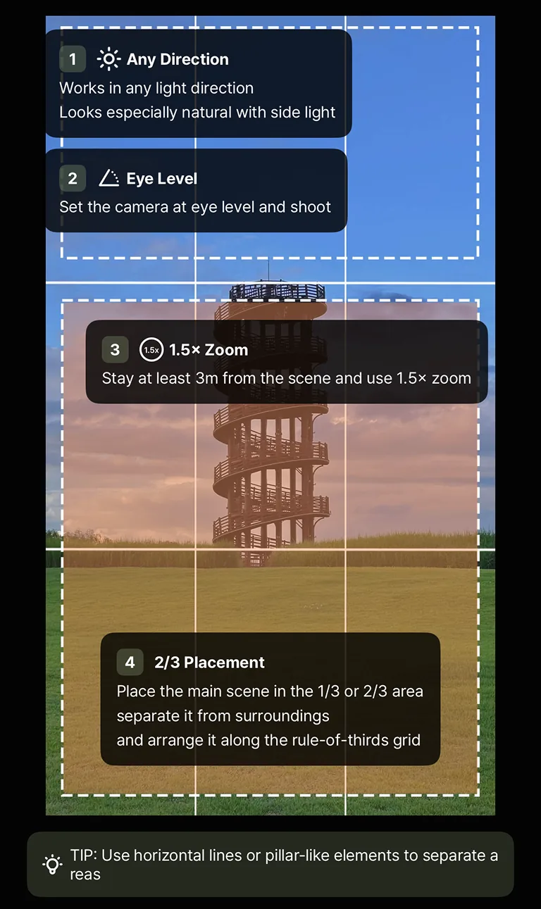 Two-Third composition guide