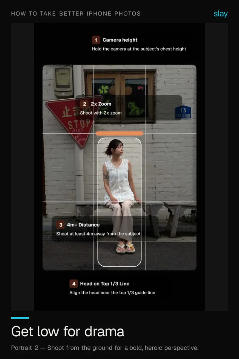 Low Angle Photography on iPhone: Go Bold, Go Heroic
