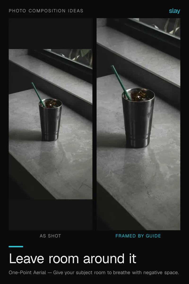 Negative Space Photo Ideas: Let a Simple Subject Breathe