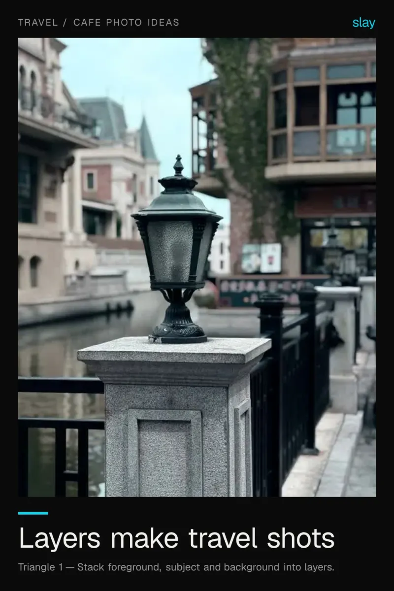 Layered Travel Photos: Foreground, Subject, Background